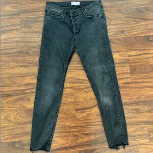 Free People Button-Up Jeans